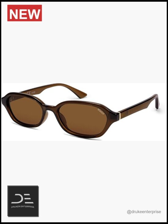 Vintage Rectangle Polarized Sunglasses UV400 Protection Gift Ready main image 6